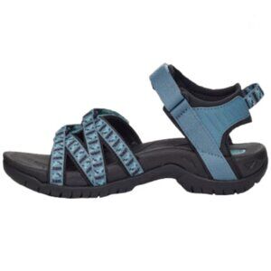 TEVA Tirra Stacks Blue Mirage Womens Hiking/Sport/Water Sandal 8